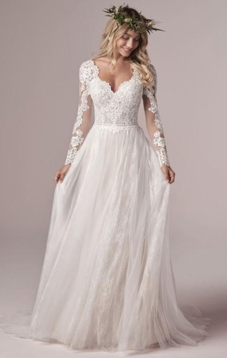 40 Vestidos de novia sencillos y elegantes para arrasar - 27 - enero 29, 2023