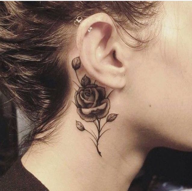 Echa un vistazo a 65 imágenes de tatuajes en el cuello femenino - 95 - enero 24, 2023