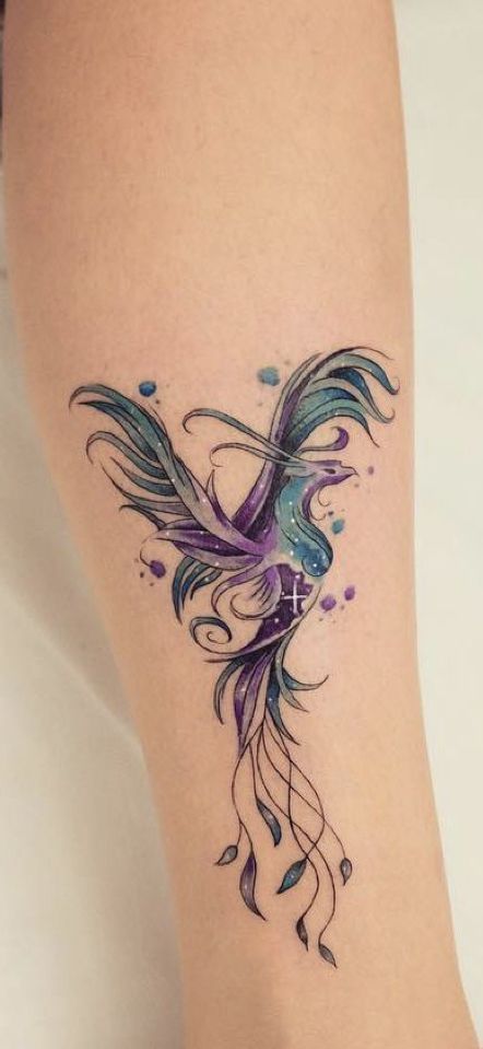 Inspírate con 55 lindas imágenes de tatuajes fénix femeninos - 69 - enero 25, 2023
