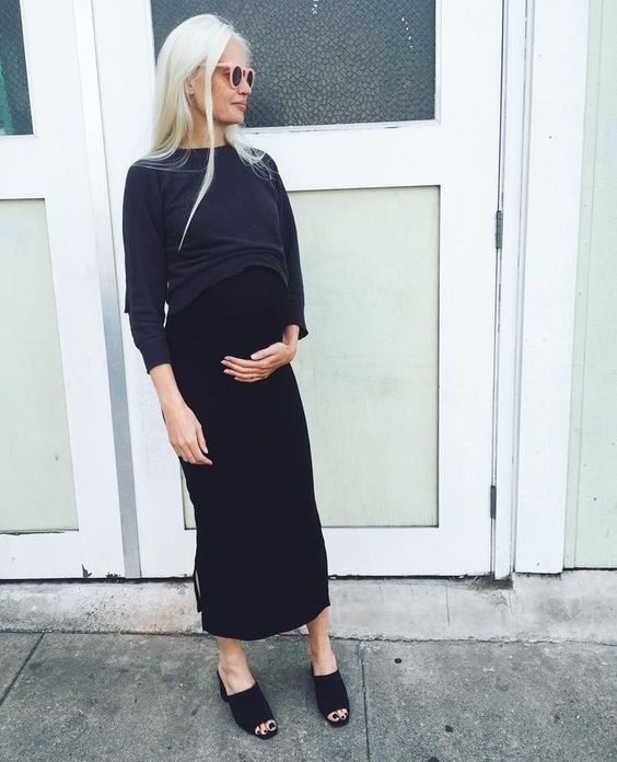 Moda de embarazada: ¡30 looks para ser una embarazada fashionista! - 57 - enero 30, 2023