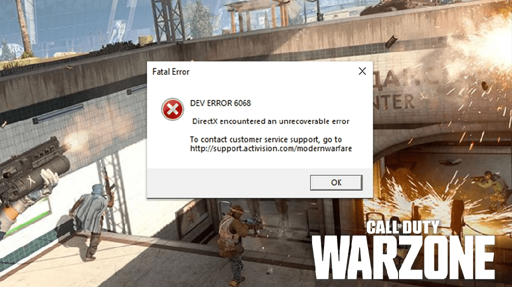 Call of Duty Dev Error 6068 Problema: solución de problemas y corrige - 3 - enero 5, 2023