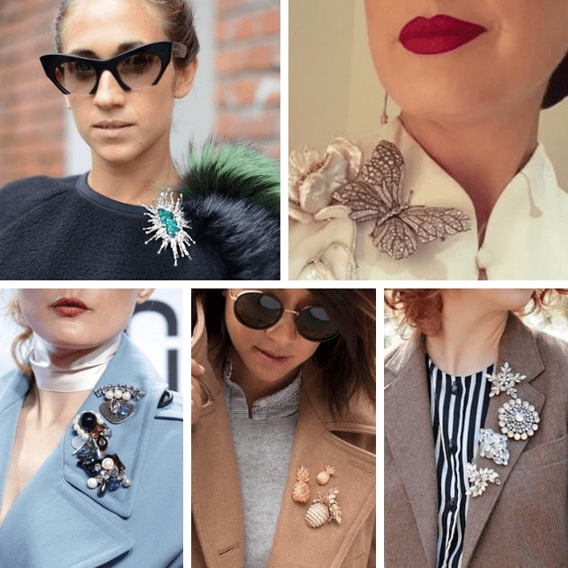 Más de 60 formas de usar broches para armar un look fashion - 41 - enero 29, 2023