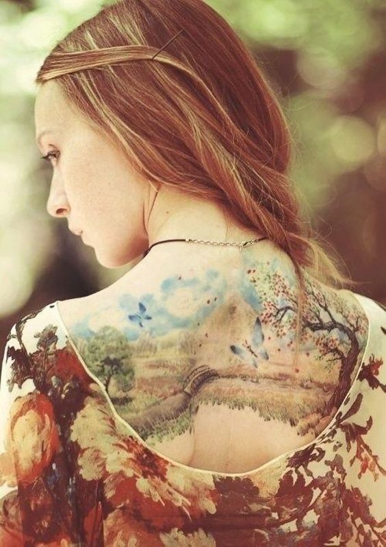 60 Inspiraciones para tatuajes femeninos en la espalda - 35 - enero 24, 2023