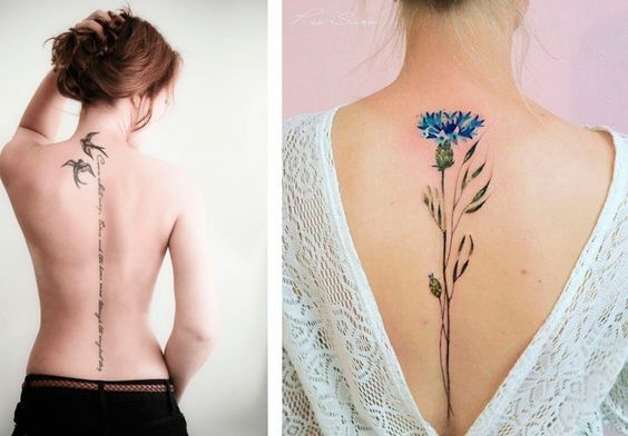 60 Inspiraciones para tatuajes femeninos en la espalda - 67 - enero 24, 2023