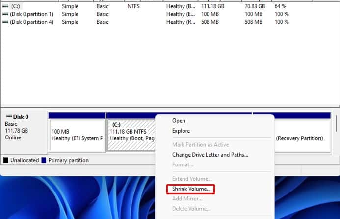 ¿Cómo particionar un disco duro en Windows 11? - 9 - enero 7, 2023