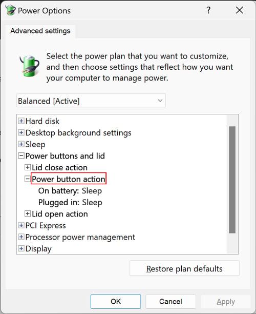 ¿Cómo cambiar la configuración del botón de encendido de Windows 11? - 9 - enero 9, 2023