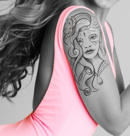 Tatuaje catrina: descubre el significado e inspirate con 20 lindas imágenes - 19 - enero 25, 2023