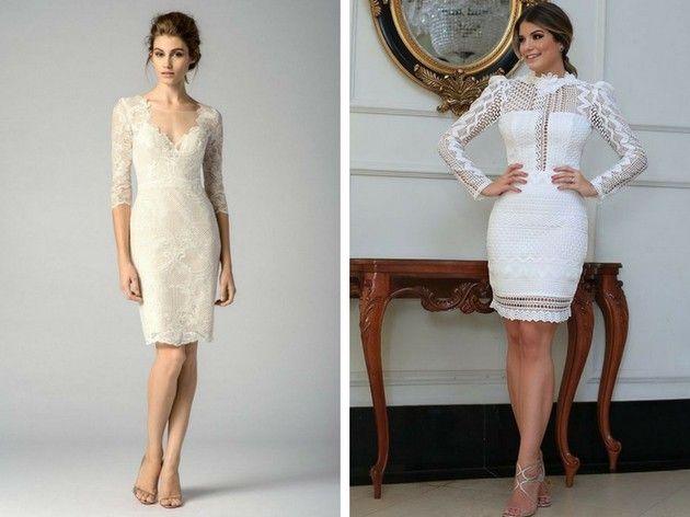 Vestido de novia corto: ¡30 modelos para salir de básico! - 17 - enero 30, 2023