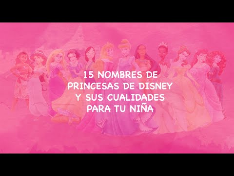 Nombres princesas de disney - 9 - abril 10, 2022