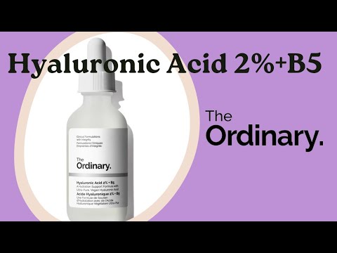 The ordinary ácido hialurónico ha 2 vitamina b5 opiniones - 3 - marzo 29, 2022
