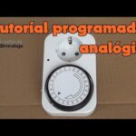 ¿Cómo funciona un temporizador analogico Grasslin?