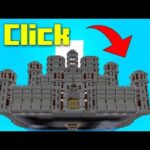 ¿Cómo se construye la cima de un castillo en Minecraft?