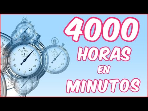 ¿Cuántos días horas y minutos son 4000 minutos? - 3 - enero 18, 2022