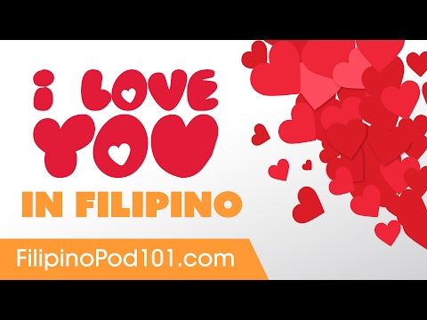 ¿Qué es I love you en Filipinas? - 3 - enero 13, 2022