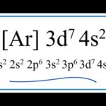 ¿Qué elemento es 1s2 2s2 2p6 3s2 3p6 4s2 3d7?