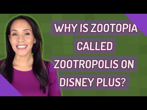 ¿Por qué zootopia se llama Zootropolis en Disney+? - 3 - enero 5, 2022