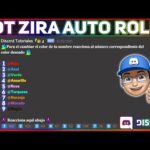 ¿Cómo configuro los roles de reacción del bot Zira?