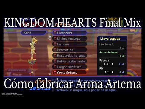 ¿Cómo se consigue el Arma Ultima en la mezcla final de Kingdom Hearts 1? - 3 - diciembre 30, 2021
