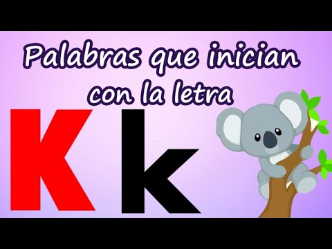 ¿Qué palabras en español empiezan por K? - 3 - noviembre 17, 2021