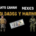 Cuánto gana un soldado del ejército mexicano