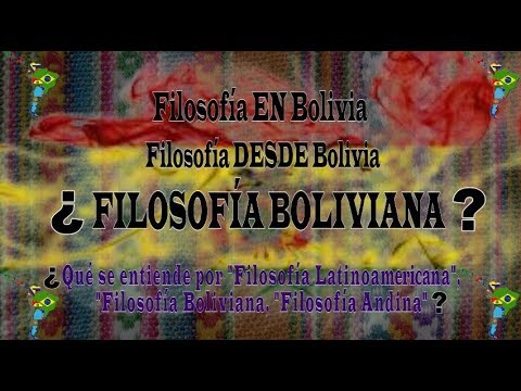 Existe antropología filosófica en bolivia - 3 - mayo 14, 2022