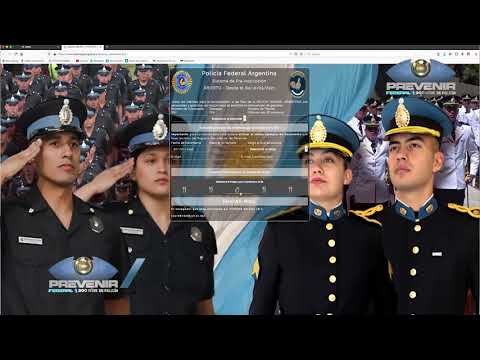 Policía federal inscripción 2022 - 3 - mayo 6, 2022