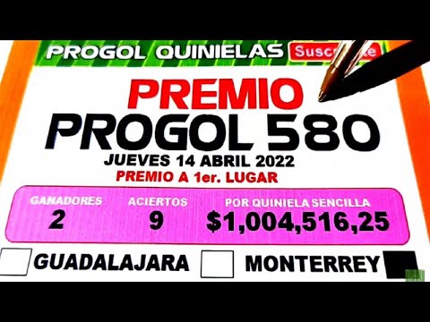 Premio progol - 3 - mayo 2, 2022