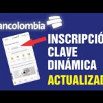 Inscribir clave dinamica bancolombia