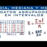 Como calcular la mediana en una tabla de frecuencias