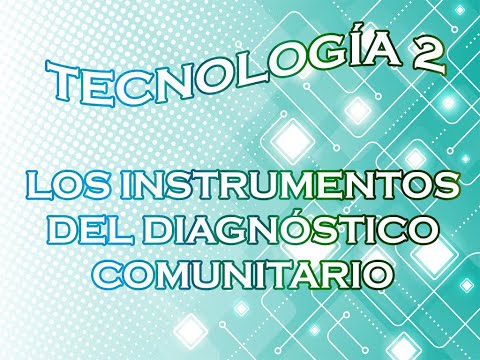 Los instrumentos del diagnóstico comunitario - 3 - abril 16, 2022
