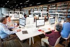 ¿Qué se necesita para acceder a una biblioteca virtual?