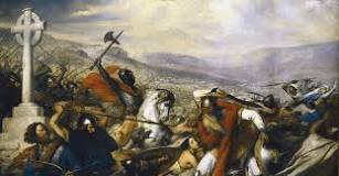 ¿Qué sucedio cuando los arabes intentaron cruzar los Pirineos?