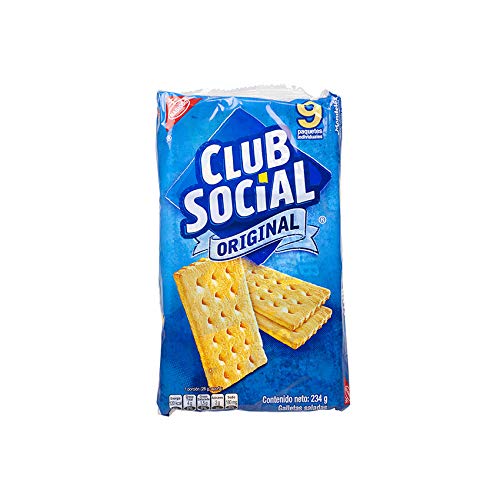 ¿Cuántas calorías tiene un paquete de galletas club social? - 3 - marzo 22, 2022