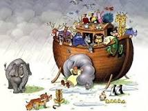 cuántos animales metió moisés en el arca