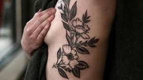 ¿Qué significa el tatuaje de un corazón humano con flores?