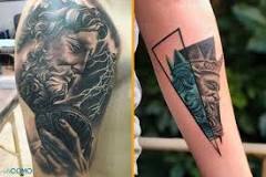 ¿Qué significa un tatuaje de un dios griego?