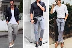 ¿Qué color combina con un pantalón gris?