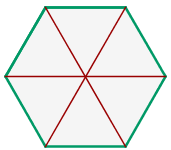 ¿Cuántas caras vértices y aristas tiene una pirámide hexagonal?