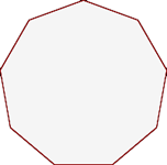 angulo interior de un hexagono regular