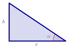¿Cómo se puede calcular la altura de un triángulo equilátero?
