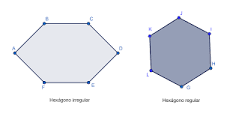 fórmula para sacar el perímetro de un hexágono irregular