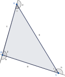 ¿Cuántos grados tiene un triángulo obtuso?