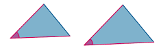 ¿Cuáles son los 3 criterios de semejanza de un triángulo?