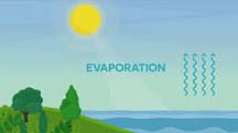 ¿Qué es evaporación y ejemplos?