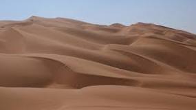 ¿Dónde se encuentra el desierto de arena?
