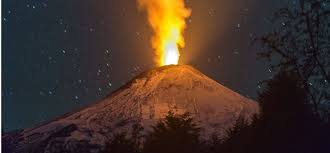 ¿Cuáles son los 14 volcanes activos?