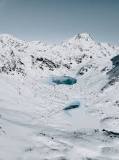 ¿Cómo se llama la parte superior de un glaciar?
