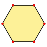 ¿Cuál es la fórmula de un hexágono?