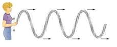 ¿Qué tipo de ondas son longitudinales y transversales?