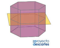plano de un prisma pentagonal